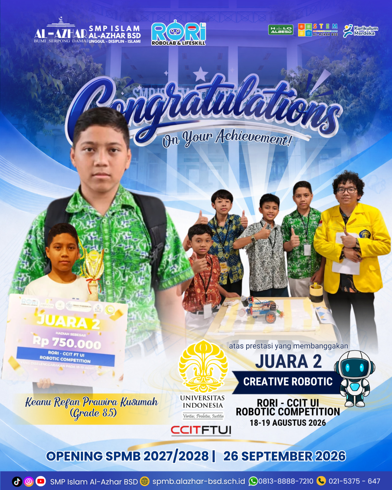 Juara 2 Robotic